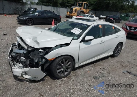 2020 Honda Civic Ex из США, поврежденный, VIN 19XFC1F35LE207312